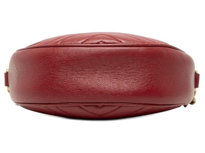Borsa a tracolla con catena matelassé Gucci GG Marmont - vista 3