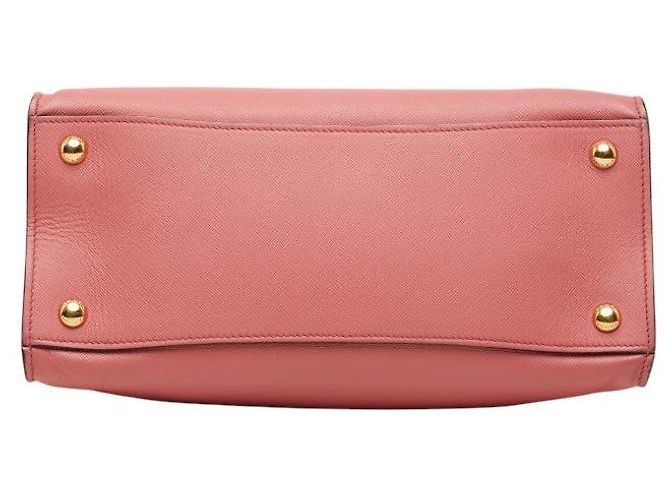 Borsa Prada con placca logo triangolare - vista 3