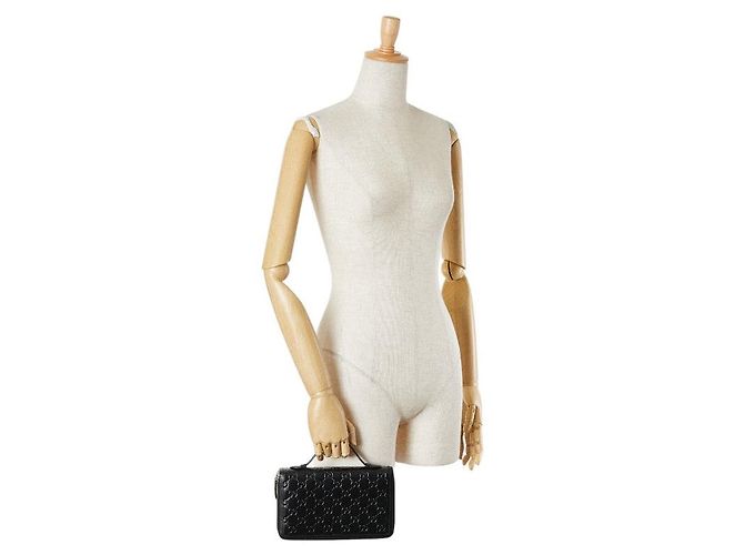 Portafoglio con zip rotondo Gucci Guccissima - vista 10