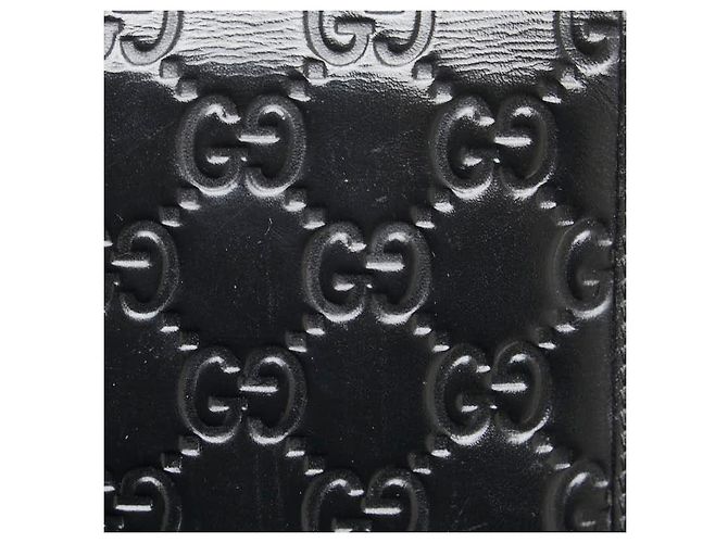Portafoglio con zip rotondo Gucci Guccissima - vista 4