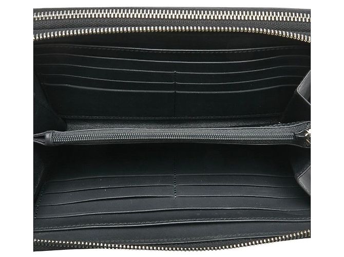Portafoglio con zip rotondo Gucci Guccissima - vista 7