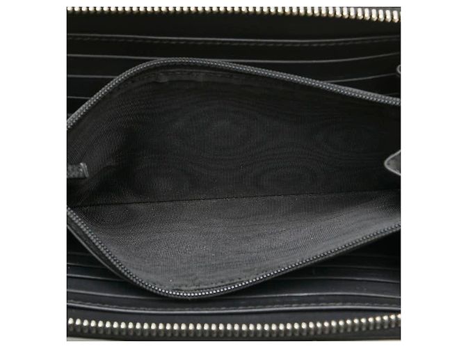Portafoglio con zip rotondo Gucci Guccissima - vista 8