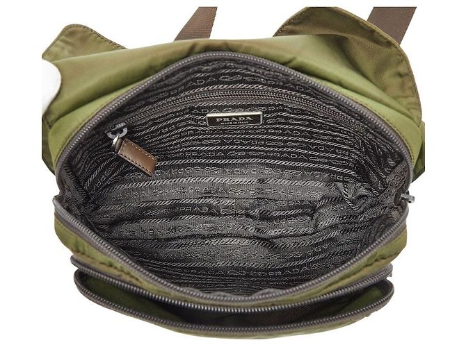 Borsa a tracolla Prada Triangle Logo - vista 8