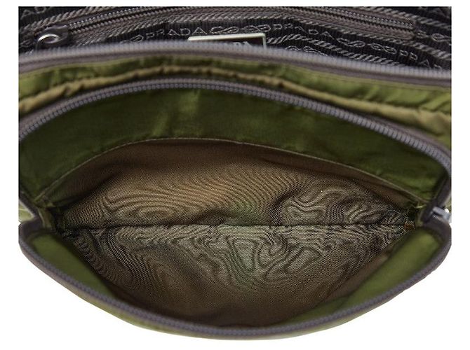 Borsa a tracolla Prada Triangle Logo - vista 9