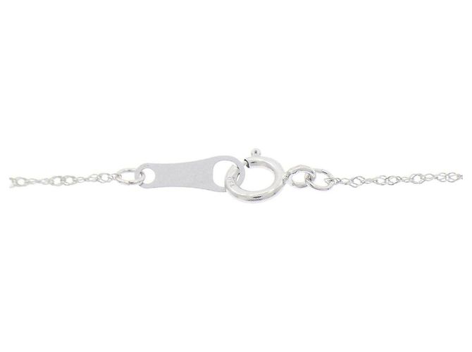 Autre Marque Collana in oro bianco Au750 e diamanti - vista 5