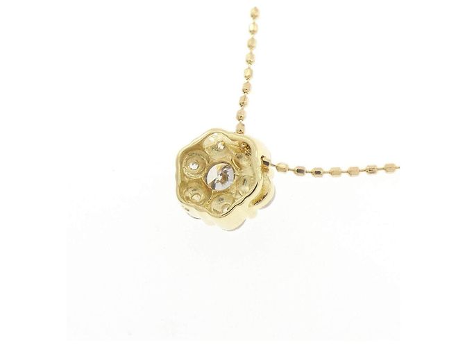 Autre Marque Collana Au750 Fiore e Diamanti - vista 4