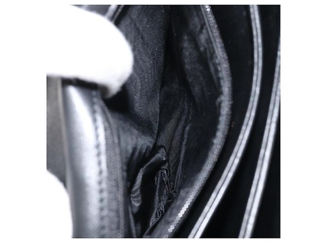 LOUIS VUITTON Opera line Delph Shoulder Bag Leather Black M63932 LV - vista 10