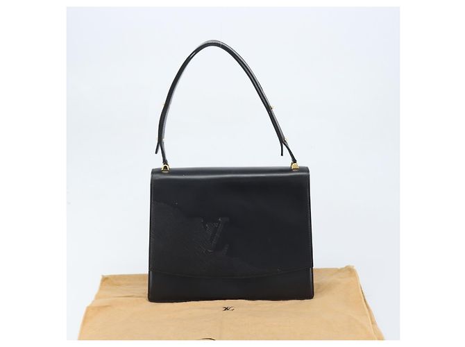LOUIS VUITTON Opera line Delph Shoulder Bag Leather Black M63932 LV - vista 12