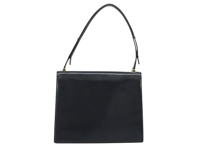 LOUIS VUITTON Opera line Delph Shoulder Bag Leather Black M63932 LV - vista 2