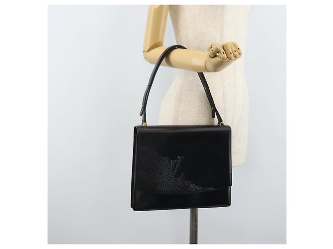 LOUIS VUITTON Opera line Delph Shoulder Bag Leather Black M63932 LV - vista 23