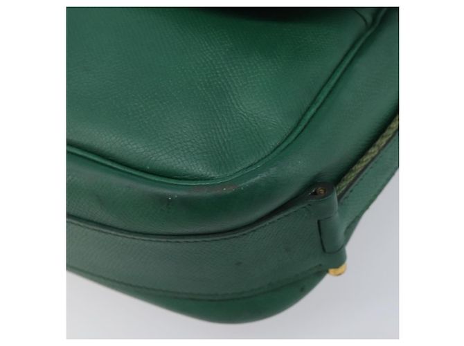 Hermès HERMES Shoulder Bag Leather Green Gold - vista 14