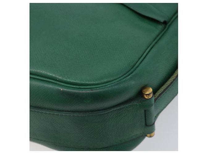 Hermès HERMES Shoulder Bag Leather Green Gold - vista 16