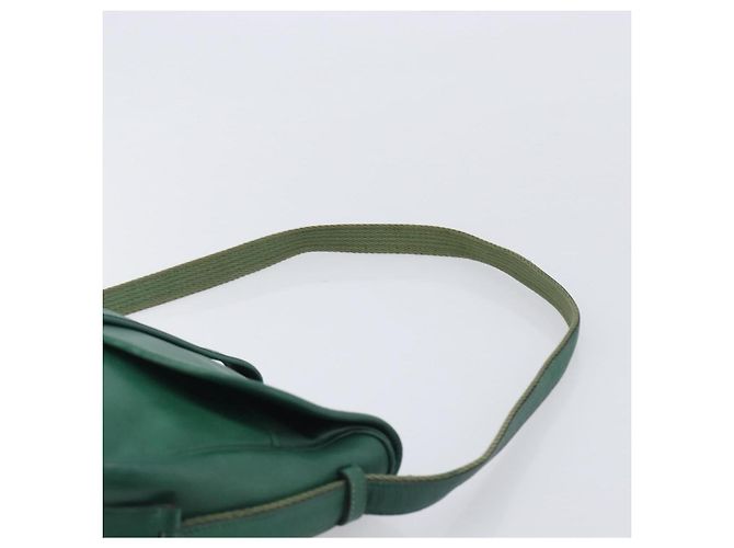 Hermès HERMES Shoulder Bag Leather Green Gold - vista 8