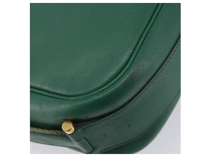 Hermès HERMES Shoulder Bag Leather Green Gold - vista 9