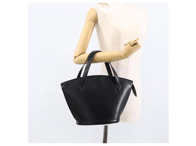 LOUIS VUITTON Epi Saint Jacques Hand Bag Black M52272 LV - vista 21