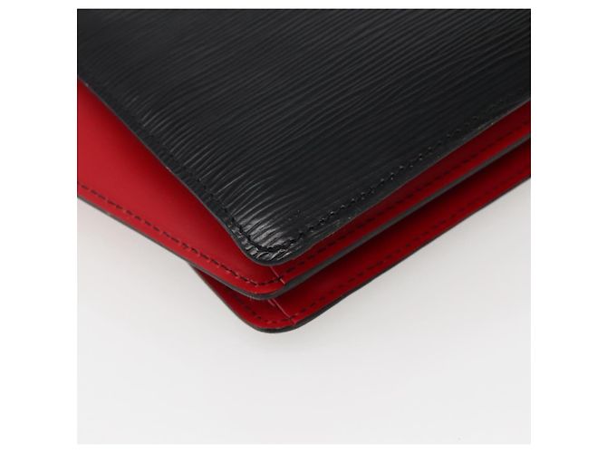 LOUIS VUITTON Epi Bicolor Varenne Hand Bag Black Red M52387 LV - vista 17