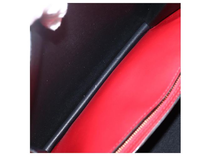LOUIS VUITTON Epi Bicolor Varenne Hand Bag Black Red M52387 LV - vista 21