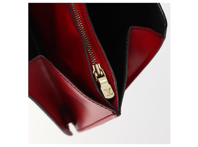 LOUIS VUITTON Epi Bicolor Varenne Hand Bag Black Red M52387 LV - vista 9