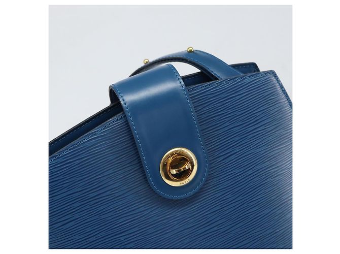 LOUIS VUITTON Epi Cluny Shoulder Bag Blue M52255 LV - vista 10