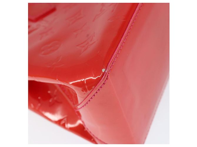 LOUIS VUITTON Monogram Vernis Wilshire Boulevard Bag Rose Pop M93643 - vista 16
