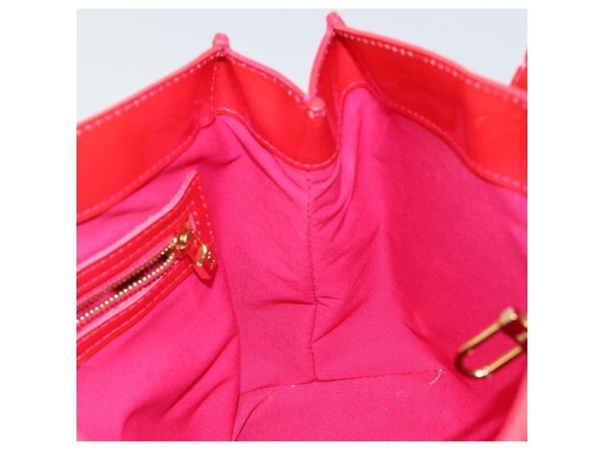 LOUIS VUITTON Monogram Vernis Wilshire Boulevard Bag Rose Pop M93643 - vista 19