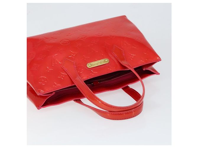 LOUIS VUITTON Monogram Vernis Wilshire Boulevard Bag Rose Pop M93643 - vista 6