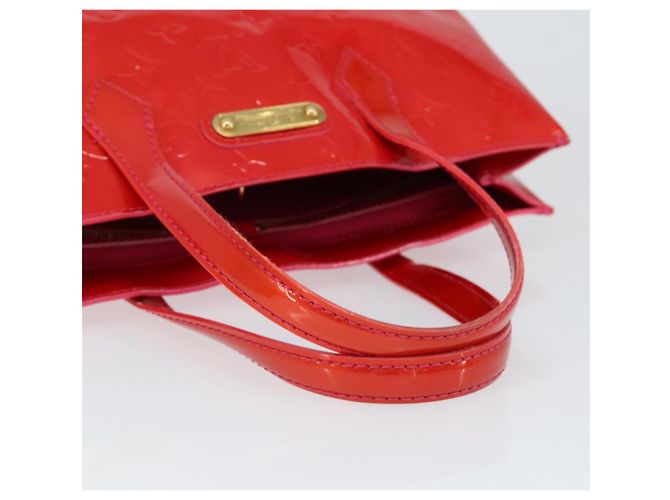 LOUIS VUITTON Monogram Vernis Wilshire Boulevard Bag Rose Pop M93643 - vista 7