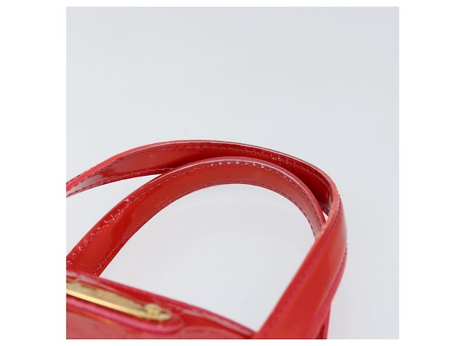 LOUIS VUITTON Monogram Vernis Wilshire Boulevard Bag Rose Pop M93643 - vista 8