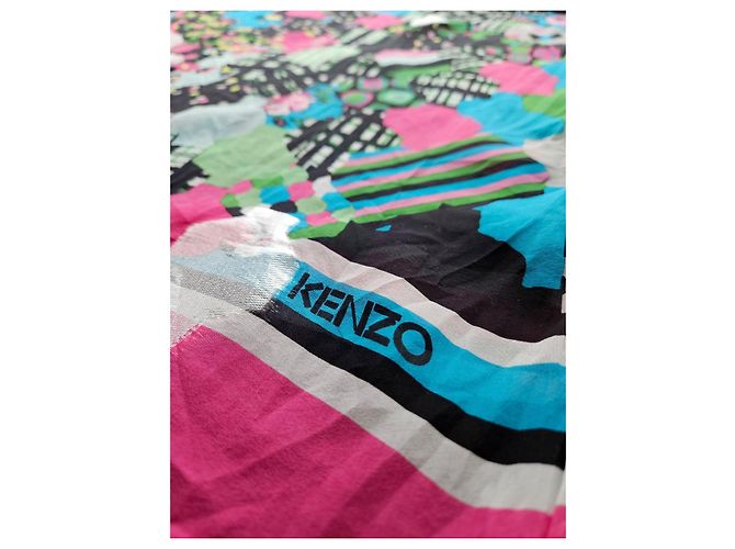 Pañuelo de seda Kenzo estampado floral - vista 2