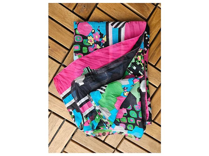 Pañuelo de seda Kenzo estampado floral - vista 3