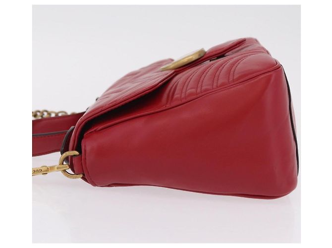 Gucci GG Marmont Top Handle Matelasse Leather Small - vista 4
