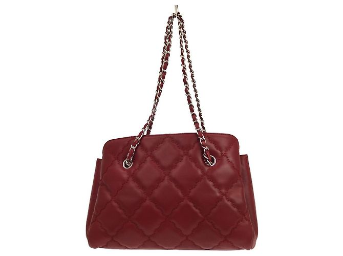 Chanel Hamptons Shopping Quilted Calfskin Small - vista 2