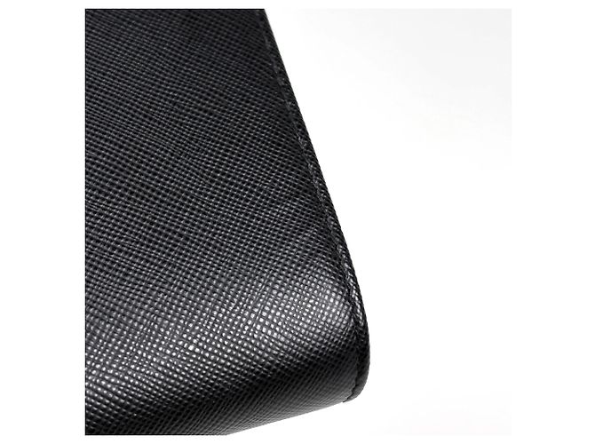 Cartera Prada bi-fold en piel Saffiano - vista 4