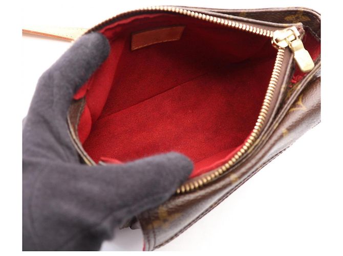 Borsa a tracolla Louis Vuitton Vivacite PM Monogram - vista 3