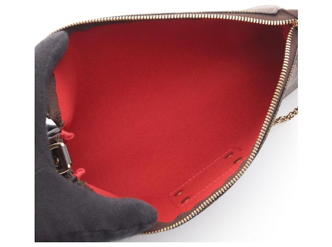Borsa 2-Way Louis Vuitton Eva Damier Ebene - vista 3