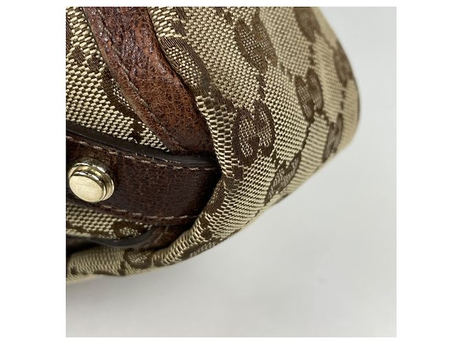 Borsa Tote Gucci Abbey in Beige Brown - vista 3