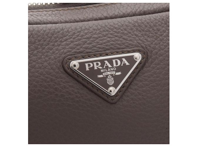 Marsupio Prada VIT.DAINO in pelle beige - vista 5