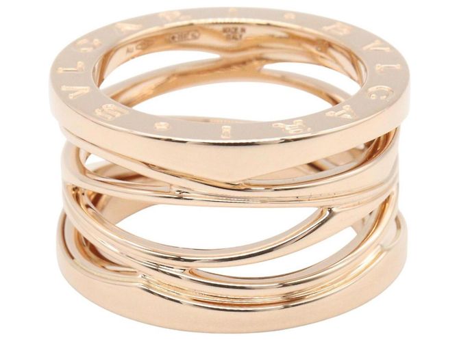 Bulgari Anello Bvlgari B-zero1 Legend in oro rosa 18K - vista 2