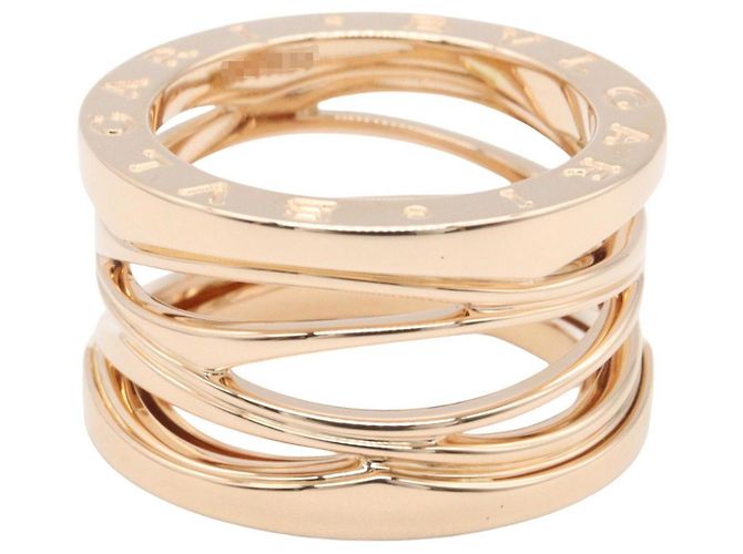 Bulgari Anello Bvlgari B-zero1 Legend in oro rosa 18K - vista 3