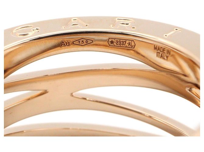 Bulgari Anello Bvlgari B-zero1 Legend in oro rosa 18K - vista 5