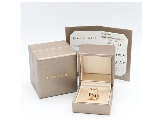 Bulgari Anello Bvlgari B-zero1 Legend in oro rosa 18K - vista 9