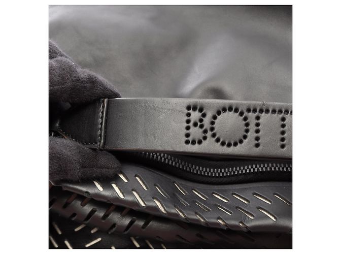 Sac messager perforé Bottega Veneta - vue 7