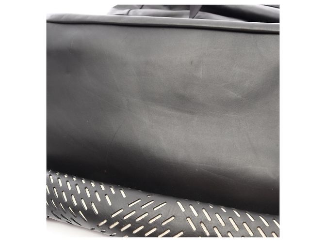 Sac messager perforé Bottega Veneta - vue 8