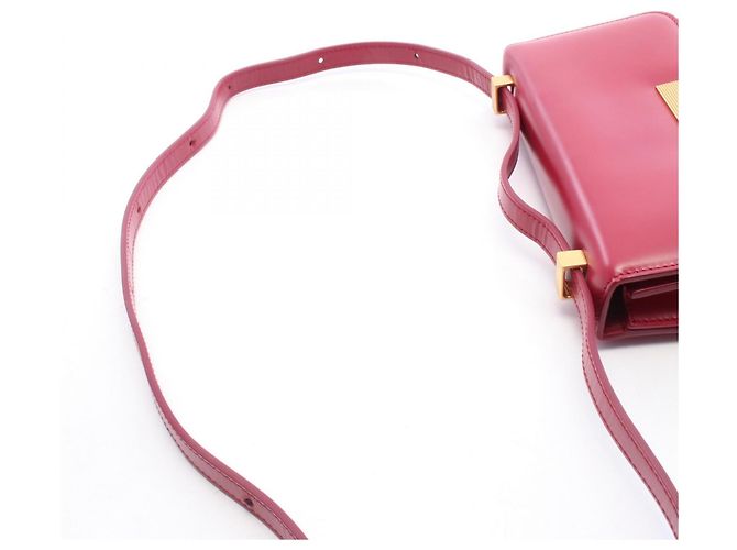 Borsa a tracolla Bottega Veneta in pelle Bordeaux - vista 10
