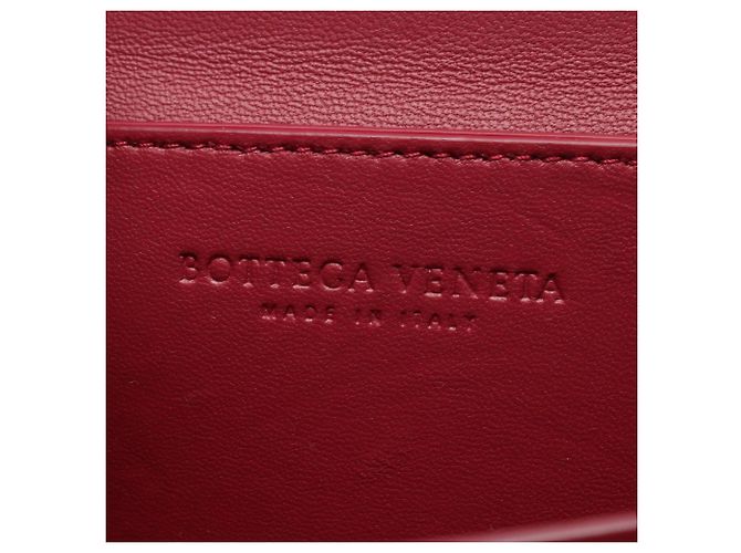 Borsa a tracolla Bottega Veneta in pelle Bordeaux - vista 4