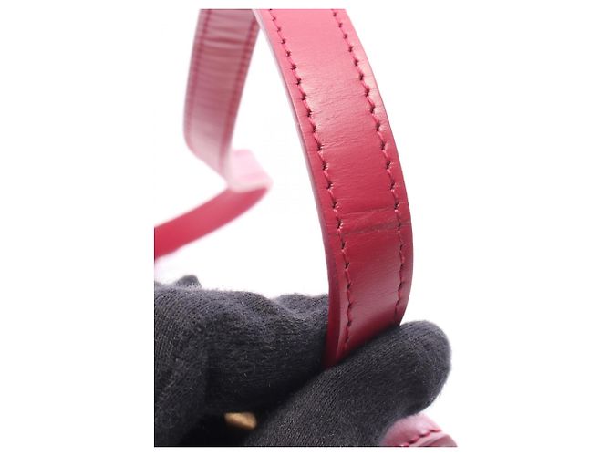Borsa a tracolla Bottega Veneta in pelle Bordeaux - vista 9
