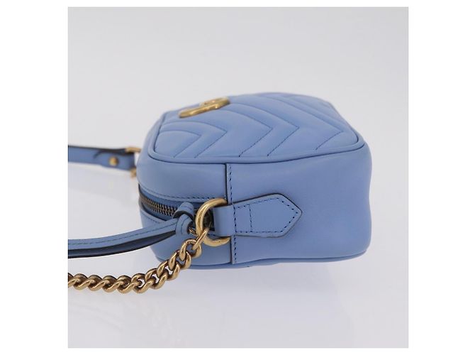 Gucci GG Marmont Matelassé Patent Small - vista 4