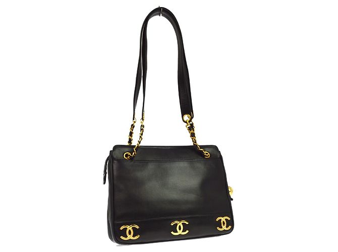 Chanel Vintage Metal CC Lambskin Medium - vista 2