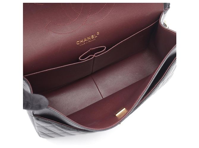 Borsa a tracolla Chanel Large Matelassé 30 Classic Double Flap - vista 3