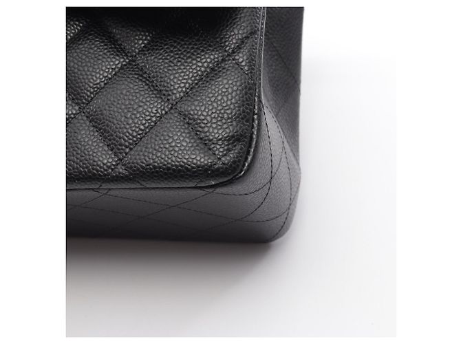 Borsa a tracolla Chanel Large Matelassé 30 Classic Double Flap - vista 9
